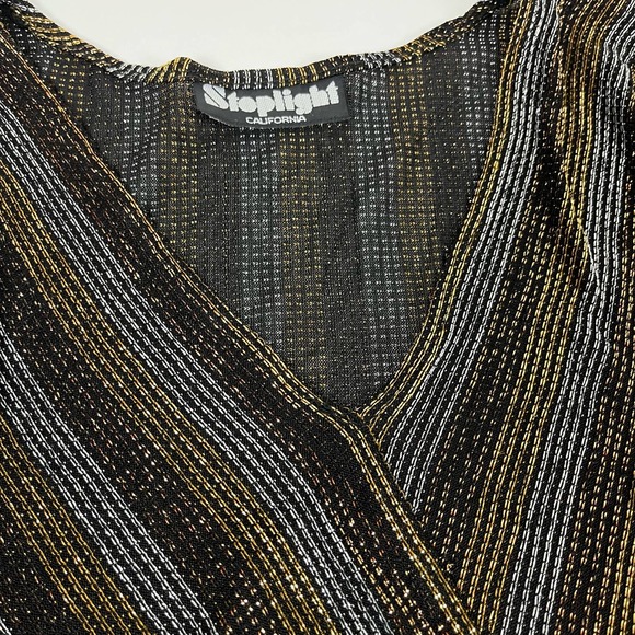 Vintage 70s Style Sparkly Disco Tope - Picture 3 of 5